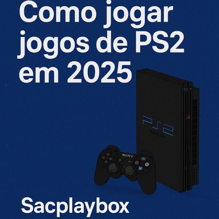 Como jogar jogos de ps2 em 2025