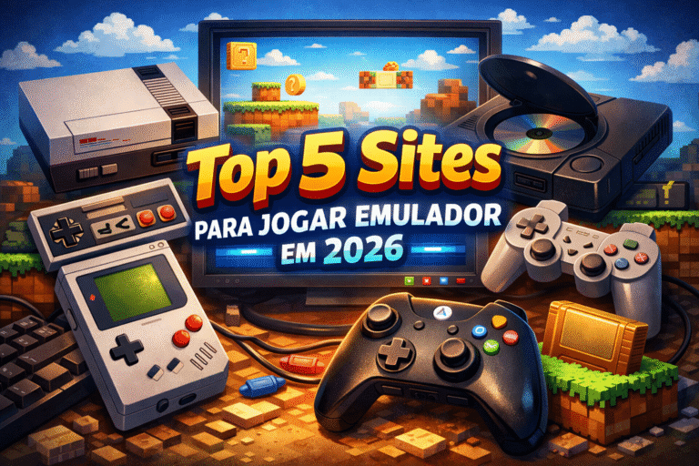 Top 5 sites para jogar emulador em 2026