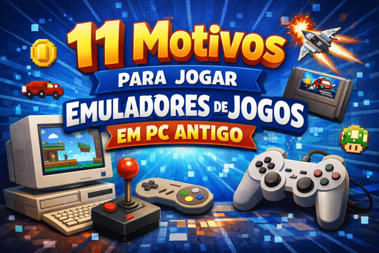 11 Motivos para Jogar Emuladores de Jogos em PC Antigo