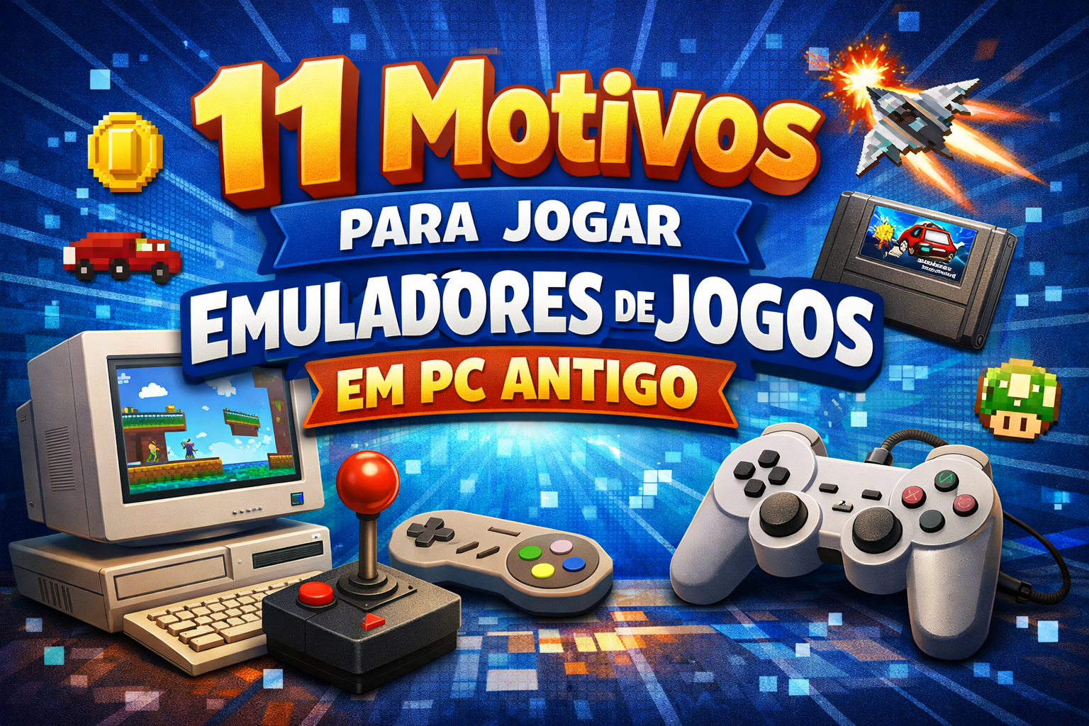 11 Motivos para Jogar Emuladores de Jogos em PC Antigo