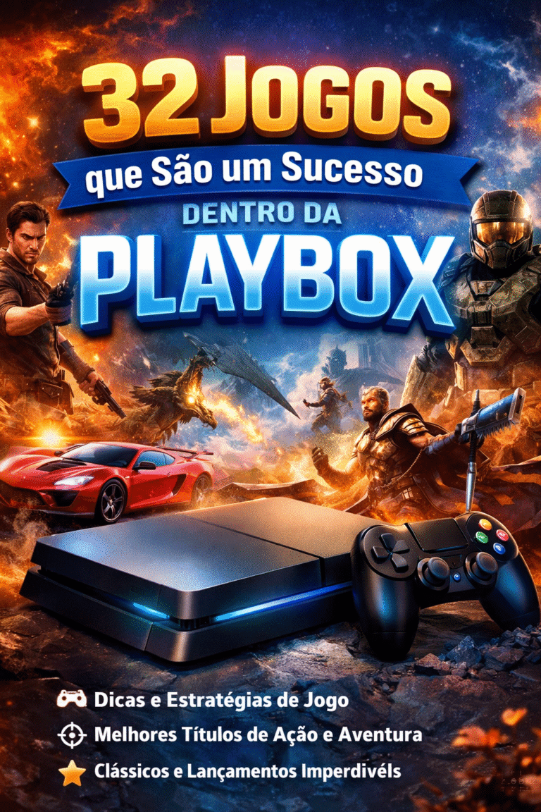 32 jogos que são um sucesso dentro da playbox
