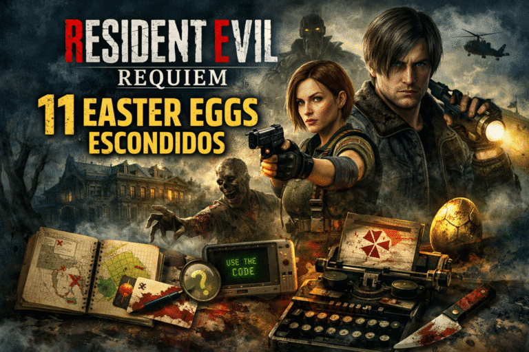 Resident Evil Requiem Onze Easter Eggs Escondidos (Guia Completo)