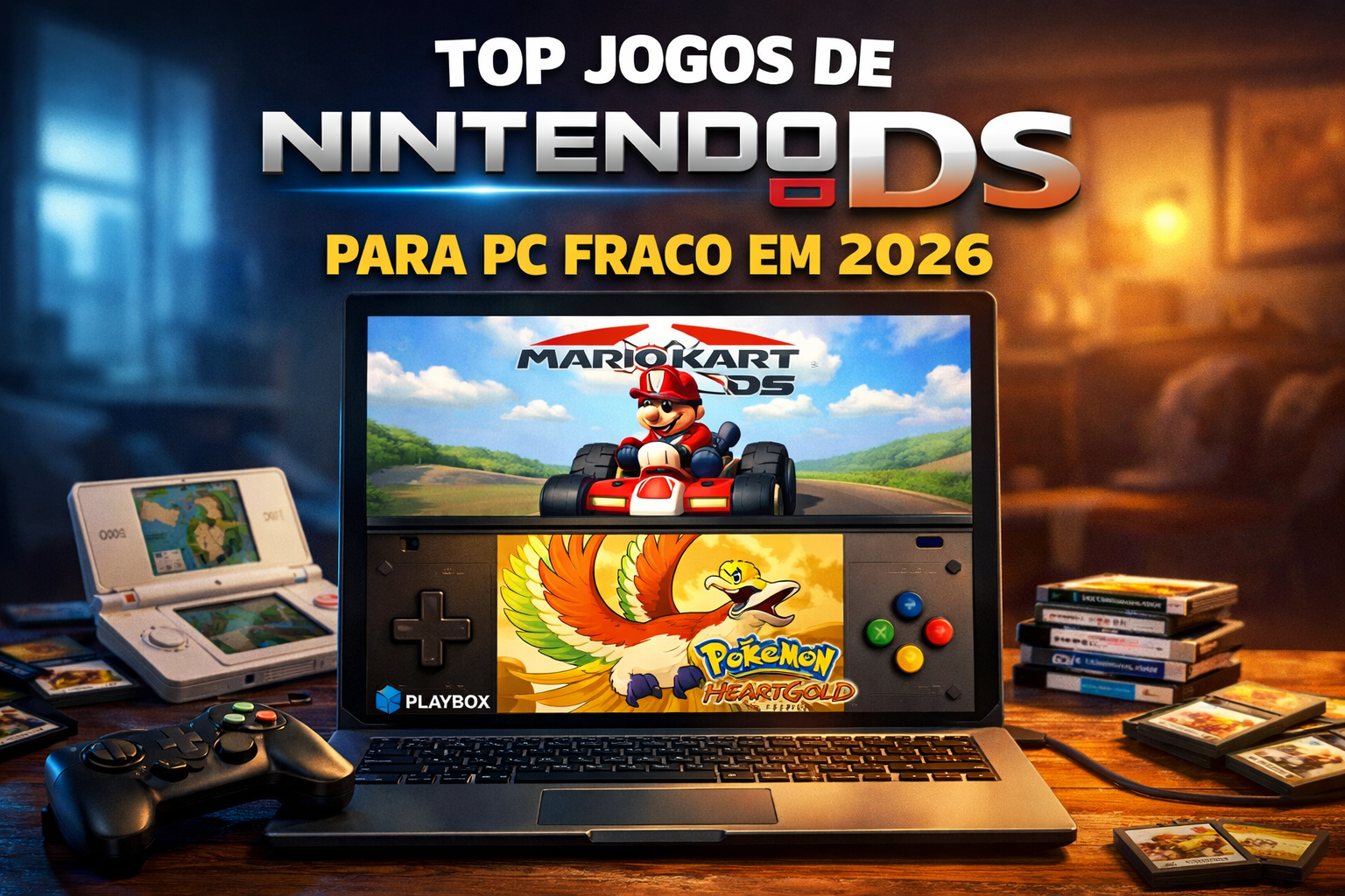 Top jogos de Nintendo DS para PC fraco em 2026