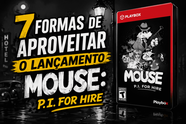 Sete formas de aproveitar o lançamento MOUSE P.I. For Hire