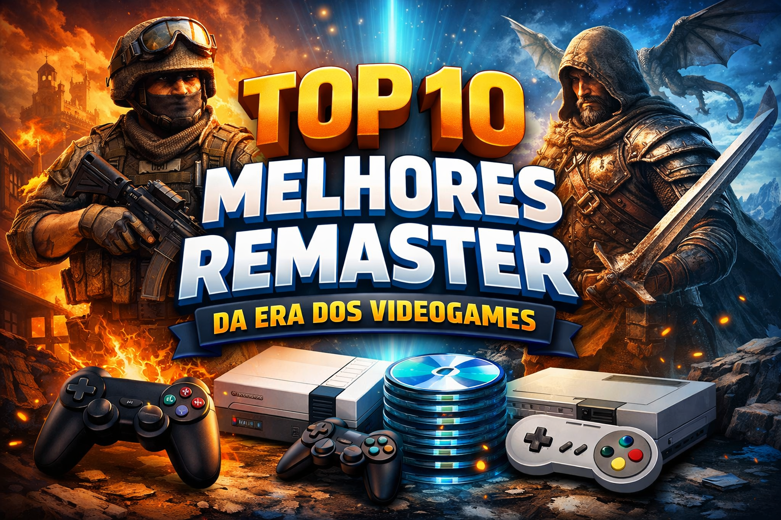 Top 10 melhores remasters da era dos videogames